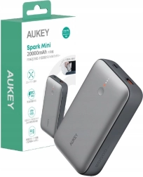 Aukey Spark Mini power bank 20000 mAh cu încărcare rapidă 22,5 W