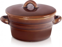 Oală ceramică cu capac 340 ml