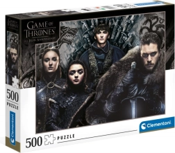 Puzzle Urzeala Tronurilor: Casa Stark 500 piese