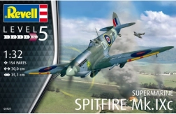 Model din plastic al avionului Spitfire Mk.IXC pentru asamblare