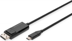 Adaptor USB tip C bidirecțional Digitus la DisplayPort 8K 2m