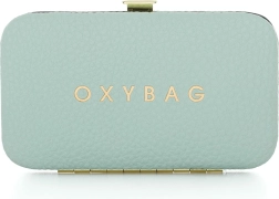 Set manichiură de călătorie Leather Mint