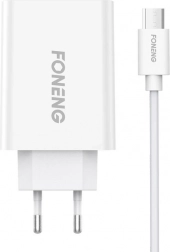 Încărcător rapid Foneng 10,5 W cu 1× USB și cablu micro USB