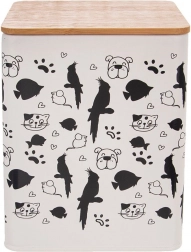 Recipient metalic pentru hrană 1,7 l