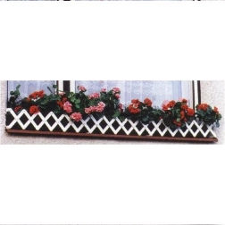 Grădină de fereastră 70–80 cm albă
