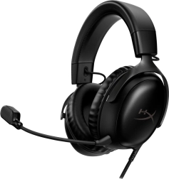 HyperX Cloud III căști de gaming negre cu microfon