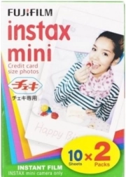 Film lucios Instax Mini (2×10 cadre)