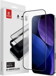 Sticlă călită 3D CRONG pentru iPhone Air cu cadru de instalare