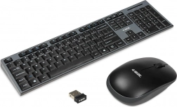 Tastatură și mouse wireless iBOX negru