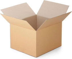 Cutie de carton cu clapete 300 × 200 × 100 mm, cu trei straturi