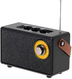 Difuzor Bluetooth cu FM și USB‑C CAMRY CR 1902, negru