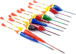 Set de plute pentru pescuit, 10 buc.