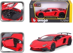Bburago Lamborghini Aventador SV Coupe 1:24 roșu