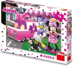 Puzzle Minnie și Daisy 48 piese