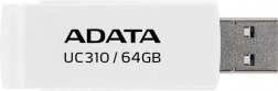 USB flash drive ADATA UC310 64 GB USB 3.2, alb