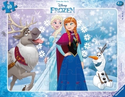 Puzzle Ravensburger Regatul de Gheață Anna și Elsa 40 piese