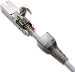 Conector fără unelte RJ45 STP Cat6