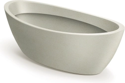 Ghiveci oval Aria 60 cm culoare nisip