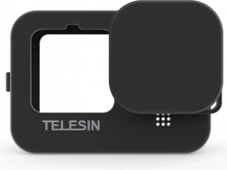 Carcasă din silicon pentru GoPro Hero 9, 10, 11, 12 neagră