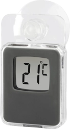 Termometru digital de fereastră In/Out gri