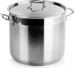 Oală din inox cu capac ANETT 28 cm, 14 l
