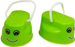 Trepte de sărit pentru copii – mers de echilibru – Verde