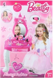 Masă de toaletă cu accesorii pentru copii