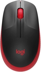 Mouse wireless Logitech M190 Roșu