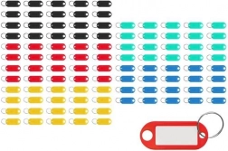 Set de identificatori colorați pentru chei - 100 buc