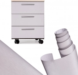 Folie argintie periată 1,52x30m