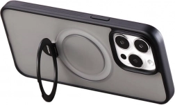 Husă magnetică cu suport JOYROOM pentru iPhone 15 Pro – negru