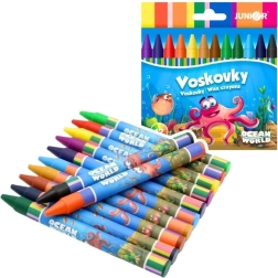 Creioane cerate Ocean World – 12 buc