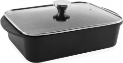 Tavă de copt din granit cu capac GRANDE 4,4 l, 35 × 22,5 cm