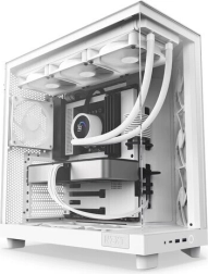 Carcasă PC NZXT H6 Flow albă cu fereastră laterală