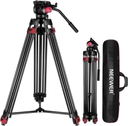 Videostativ din aluminiu Neewer 200 cm cu cap fluid