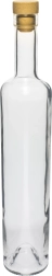 Sticlă de sticlă MARINA 500 ml cu dop