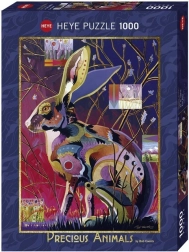 Puzzle 1000 piese – iepure (Animale prețioase)