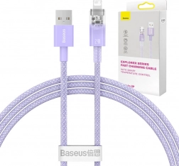 Cablu de încărcare rapidă USB-A la Lightning Baseus Explorer Series 1m