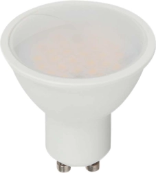 Bec LED V-TAC GU10 2.9 W 6500K alb rece