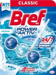 Bref Power Aktiv agățătoare WC Ocean 50 g