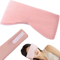 Masca de somn reversibilă cu parte caldă și parte răcoritoare