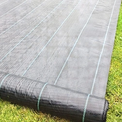 Agrotextil de grădină 70 g/m² 1,6 × 50 m negru UV împotriva buruienilor