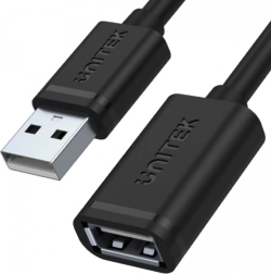 Cablu prelungitor USB 2.0 A–A (tată–mamă) 0,5 m UNITEK