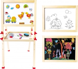 Bino tablă magnetică dublă față