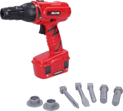 Set burghiu cu acumulator pentru copii 18 cm