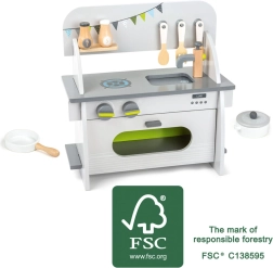 Bucătărie din lemn pentru copii Compact small foot