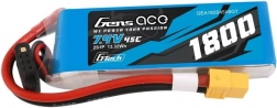 LiPo baterie Gens Ace 1800mAh 7,4V 45C cu conector XT60