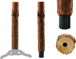 Suport din lemn pentru bradul de Crăciun cu patru picioare