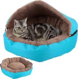 Culcuș pentru pisici și câini mici cu acoperiș detașabil – Căsuță