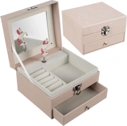 Cutie muzicală de bijuterii pentru fete cu unicorn